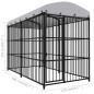 vidaXL Perrera de exterior con techo 300x150x210 cm