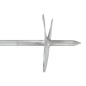 vidaXL Anclajes de tierra 10 uds metal galvanizado 10x60 cm vidaXL Anclajes de tierra 10 uds metal galvanizado 10x60 cm
