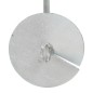 vidaXL Anclajes de tierra 10 uds metal galvanizado 10x60 cm vidaXL Anclajes de tierra 10 uds metal galvanizado 10x60 cm