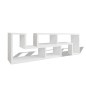 vidaXL Mueble para TV en forma de L blanco
