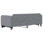 vidaXL Sofá cama nido tela gris claro 90x200 cm vidaXL Sofá cama nido tela gris claro 90x200 cm