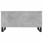 vidaXL Mesa de centro madera contrachapada gris hormigón 90x44,5x45 cm vidaXL Mesa de centro madera contrachapada gris hormigón 90x44,5x45 cm
