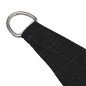 vidaXL Toldo de vela rectangular tela Oxford negro 4x7 m vidaXL Toldo de vela rectangular tela Oxford negro 4x7 m