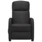vidaXL Sillón de masaje de cuero sintético negro vidaXL Sillón de masaje de cuero sintético negro