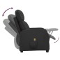 vidaXL Sillón de masaje de cuero sintético negro vidaXL Sillón de masaje de cuero sintético negro