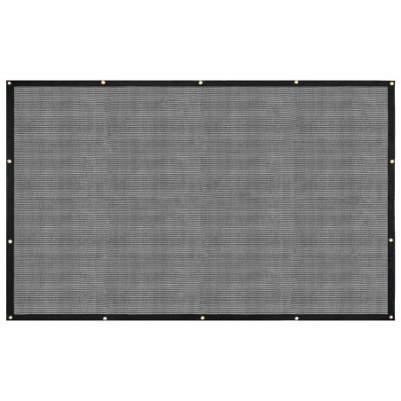 vidaXL Red para contenedor de transporte HDPE negro 3x6 m
