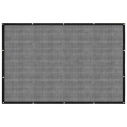 vidaXL Red para contenedor de transporte HDPE negro 4x8 m