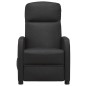 vidaXL Sillón de masaje eléctrico cuero sintético negro vidaXL Sillón de masaje eléctrico cuero sintético negro