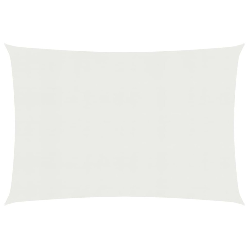 vidaXL Toldo de vela blanco HDPE 160 g/m² 4x7 m vidaXL Toldo de vela blanco HDPE 160 g/m² 4x7 m
