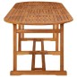 vidaXL Mesa de comedor jardín 280x90x75 cm madera maciza de acacia vidaXL Mesa de comedor jardín 280x90x75 cm madera maciza de acacia