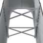 vidaXL Jardinera arriate acero recubierto polvo antracita 114x40x68 cm vidaXL Jardinera arriate acero recubierto polvo antracita 114x40x68 cm
