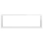 vidaXL Estante de pared 4 uds contrachapado blanco brillo 80x15x26,5cm vidaXL Estante de pared 4 uds contrachapado blanco brillo 80x15x26,5cm