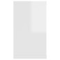 vidaXL Estante de pared 4 uds contrachapado blanco brillo 80x15x26,5cm vidaXL Estante de pared 4 uds contrachapado blanco brillo 80x15x26,5cm