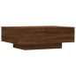 vidaXL Mesa de centro madera contrachapada roble marrón 90x60x31 cm