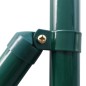 vidaXL Euro Valla de acero verde 25x1,5 m vidaXL Euro Valla de acero verde 25x1,5 m