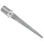 vidaXL Picas de tierra 2 unidades acero galvanizado plateado 10x76 cm vidaXL Picas de tierra 2 unidades acero galvanizado plateado 10x76 cm