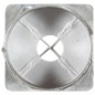 vidaXL Picas de tierra 2 unidades acero galvanizado plateado 12x91 cm