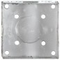 vidaXL Picas de tierra 6 uds acero galvanizado plateado 14x14x58 cm vidaXL Picas de tierra 6 uds acero galvanizado plateado 14x14x58 cm