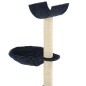 vidaXL Rascador para gatos con poste de sisal 105 cm azul vidaXL Rascador para gatos con poste de sisal 105 cm azul