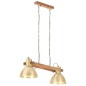 vidaXL Lámpara colgante industrial 25 W latón 109 cm E27 vidaXL Lámpara colgante industrial 25 W latón 109 cm E27