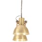 vidaXL Lámpara colgante industrial 25 W latón 109 cm E27 vidaXL Lámpara colgante industrial 25 W latón 109 cm E27