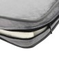 vidaXL Sofá para perro felpa gris 68x38x38 cm vidaXL Sofá para perro felpa gris 68x38x38 cm