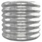 vidaXL Jardinera arriate acero recubrimiento polvo plata 332x40x36 cm vidaXL Jardinera arriate acero recubrimiento polvo plata 332x40x36 cm
