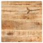 vidaXL Mesa de bistró cuadrada madera de mango rugosa 50x50x75 cm vidaXL Mesa de bistró cuadrada madera de mango rugosa 50x50x75 cm
