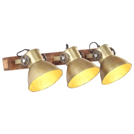 vidaXL Lámpara de pared industrial latón 65x25 cm E27