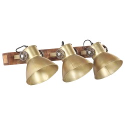 vidaXL Lámpara de pared industrial latón 65x25 cm E27