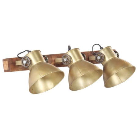 vidaXL Lámpara de pared industrial latón 65x25 cm E27