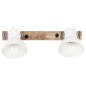vidaXL Lámpara de pared industrial blanca 45x25 cm E27 vidaXL Lámpara de pared industrial blanca 45x25 cm E27