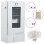 vidaXL Horno ahumador de BBQ con generador humo frío acero galvanizado vidaXL Horno ahumador de BBQ con generador humo frío acero galvanizado
