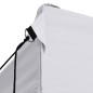 vidaXL Carpa plegable profesional con 4 paredes acero blanco 3x4 m vidaXL Carpa plegable profesional con 4 paredes acero blanco 3x4 m