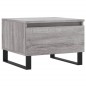 vidaXL Mesa de centro madera de ingeniería gris Sonoma 50x46x35 cm vidaXL Mesa de centro madera de ingeniería gris Sonoma 50x46x35 cm