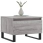 vidaXL Mesa de centro madera de ingeniería gris Sonoma 50x46x35 cm vidaXL Mesa de centro madera de ingeniería gris Sonoma 50x46x35 cm
