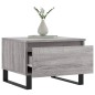 vidaXL Mesa de centro madera de ingeniería gris Sonoma 50x46x35 cm vidaXL Mesa de centro madera de ingeniería gris Sonoma 50x46x35 cm