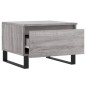 vidaXL Mesa de centro madera de ingeniería gris Sonoma 50x46x35 cm vidaXL Mesa de centro madera de ingeniería gris Sonoma 50x46x35 cm