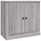 vidaXL Aparadores 3 piezas madera contrachapada gris Sonoma vidaXL Aparadores 3 piezas madera contrachapada gris Sonoma