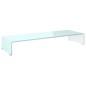 vidaXL Mueble TV/Elevador de monitor cristal verde 90x30x13 cm vidaXL Mueble TV/Elevador de monitor cristal verde 90x30x13 cm