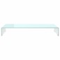 vidaXL Mueble TV/Elevador de monitor cristal verde 90x30x13 cm vidaXL Mueble TV/Elevador de monitor cristal verde 90x30x13 cm