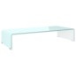 vidaXL Mueble TV/Elevador de monitor cristal verde 70x30x13 cm vidaXL Mueble TV/Elevador de monitor cristal verde 70x30x13 cm