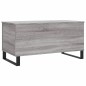 vidaXL Mesa de centro madera contrachapada gris Sonoma 90x44,5x45 cm vidaXL Mesa de centro madera contrachapada gris Sonoma 90x44,5x45 cm