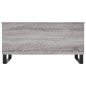vidaXL Mesa de centro madera contrachapada gris Sonoma 90x44,5x45 cm vidaXL Mesa de centro madera contrachapada gris Sonoma 90x44,5x45 cm