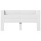 vidaXL Cabecero de cama con LED blanco 200x16,5x103,5 cm vidaXL Cabecero de cama con LED blanco 200x16,5x103,5 cm