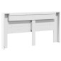 vidaXL Cabecero de cama con LED blanco 200x16,5x103,5 cm vidaXL Cabecero de cama con LED blanco 200x16,5x103,5 cm