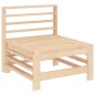 vidaXL Set de mesa y taburetes altos jardín 9 pzas madera maciza pino vidaXL Set de mesa y taburetes altos jardín 9 pzas madera maciza pino