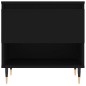vidaXL Mesas de centro 2 uds madera de ingeniería negro 50x46x50 cm vidaXL Mesas de centro 2 uds madera de ingeniería negro 50x46x50 cm