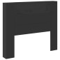 vidaXL Cabecero de cama con luz LED negro 120x16,5x103,5 cm vidaXL Cabecero de cama con luz LED negro 120x16,5x103,5 cm