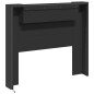 vidaXL Cabecero de cama con luz LED negro 120x16,5x103,5 cm vidaXL Cabecero de cama con luz LED negro 120x16,5x103,5 cm